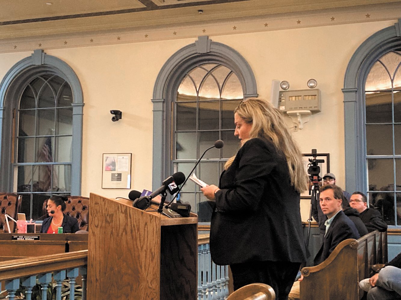 425 INDIVIDUALS: Jennifer Barrera, Chief Strategy Officer of the Rhode Island Coalition to End Homelessness, shared that 425 Rhode Islanders were experiencing homelessness Thursday night.
